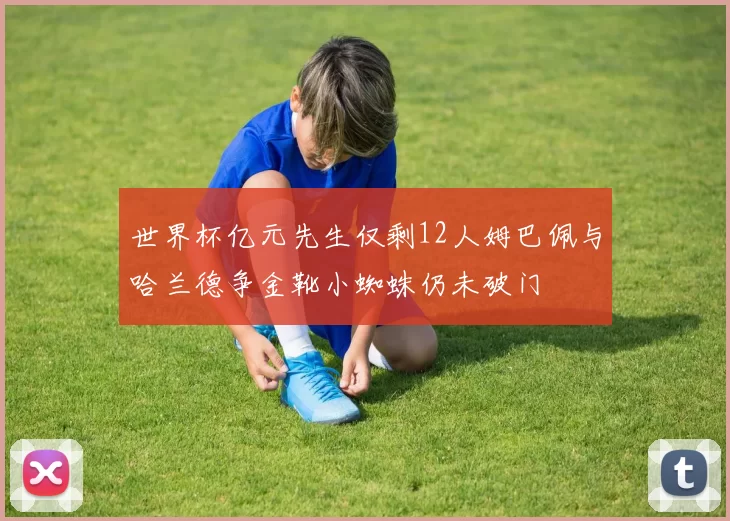 世界杯亿元先生仅剩12人姆巴佩与哈兰德争金靴小蜘蛛仍未破门
